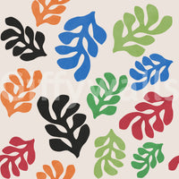 The design is non-realistic and interpretive.

