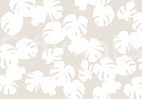 A high-quality serene leaf wall mural for walls.