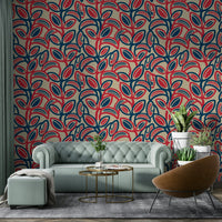 Mid-century modern wall covering.

