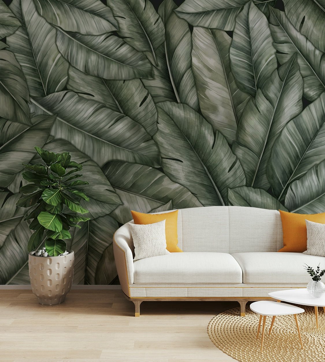 The lighting suggests sunlight filtering through a canopy.
