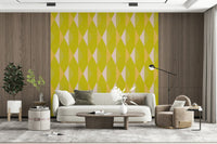 Lemon Rhombus Wall Mural