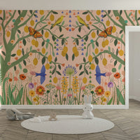 Stunning lemon trees wall mural for modern homes., GD1593