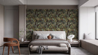 Lush jungle removable wall mural style