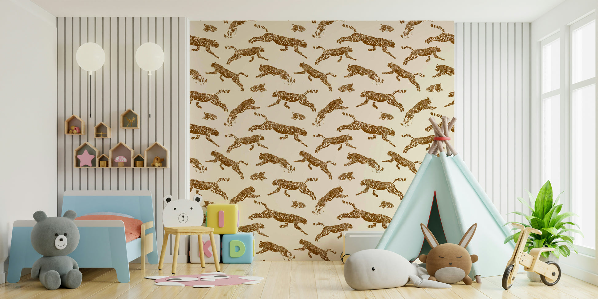 Wallpaper for walls with a powerful, artistic feel

