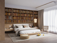 Stunning library mural to transform your walls A652
