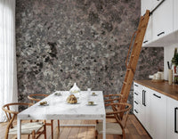 Lichen Bloom wallpaper mural providing a rich, nature-inspired focal point.
