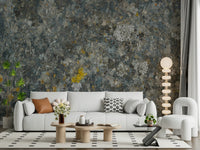 A contemplative gentle stone wallpaper mural for a feature wall.