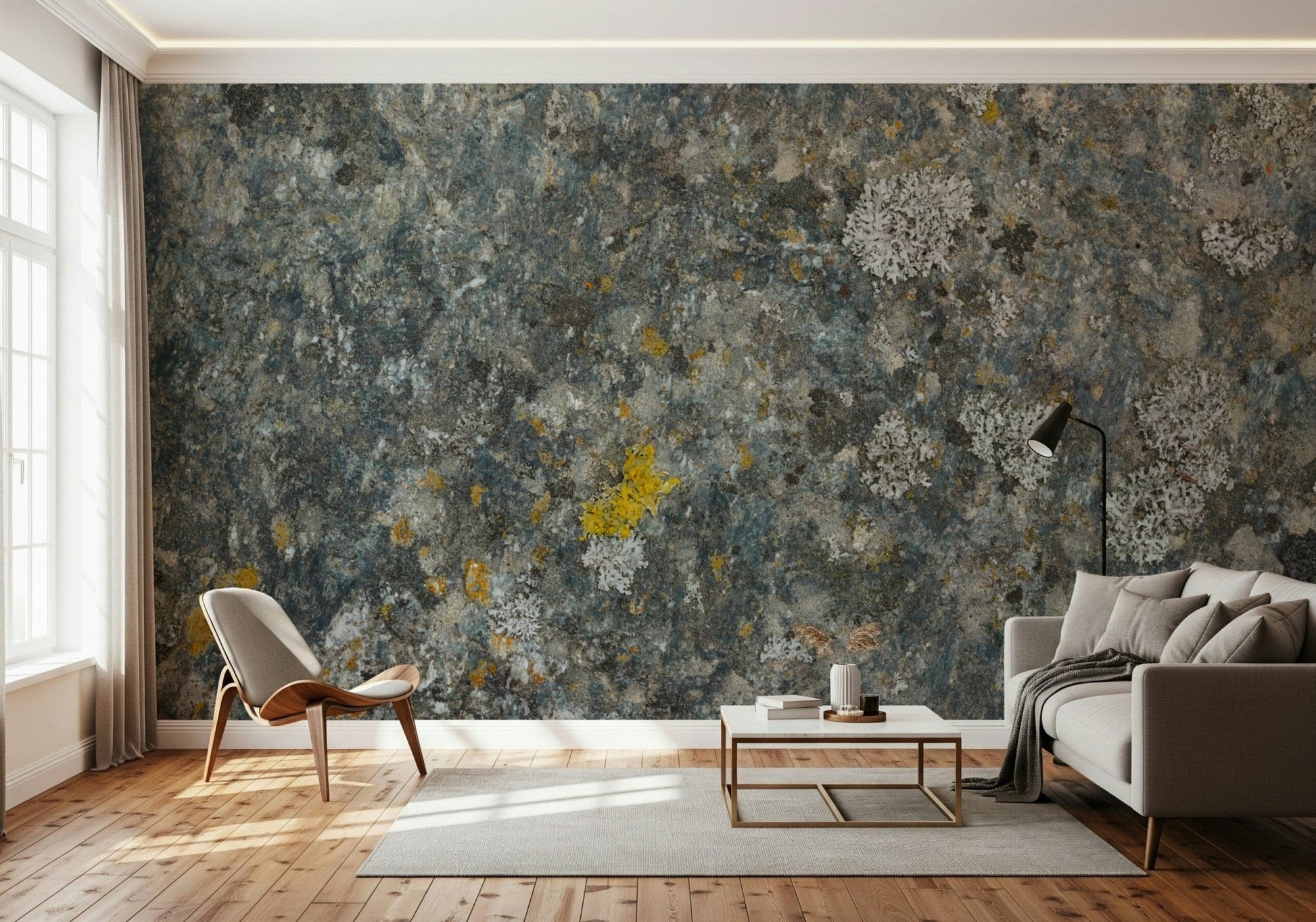 A classic stone texture wallpaper for walls.