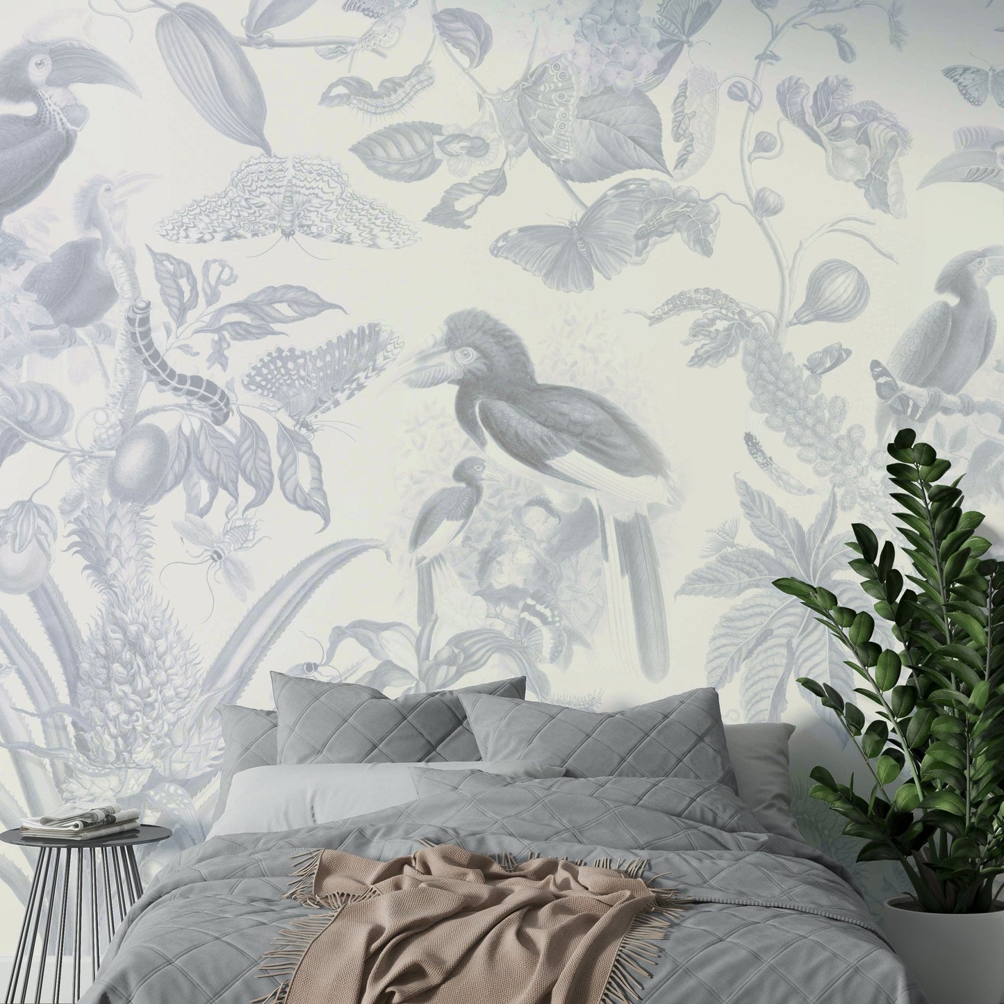 Wild animal wallpaper wall décor


