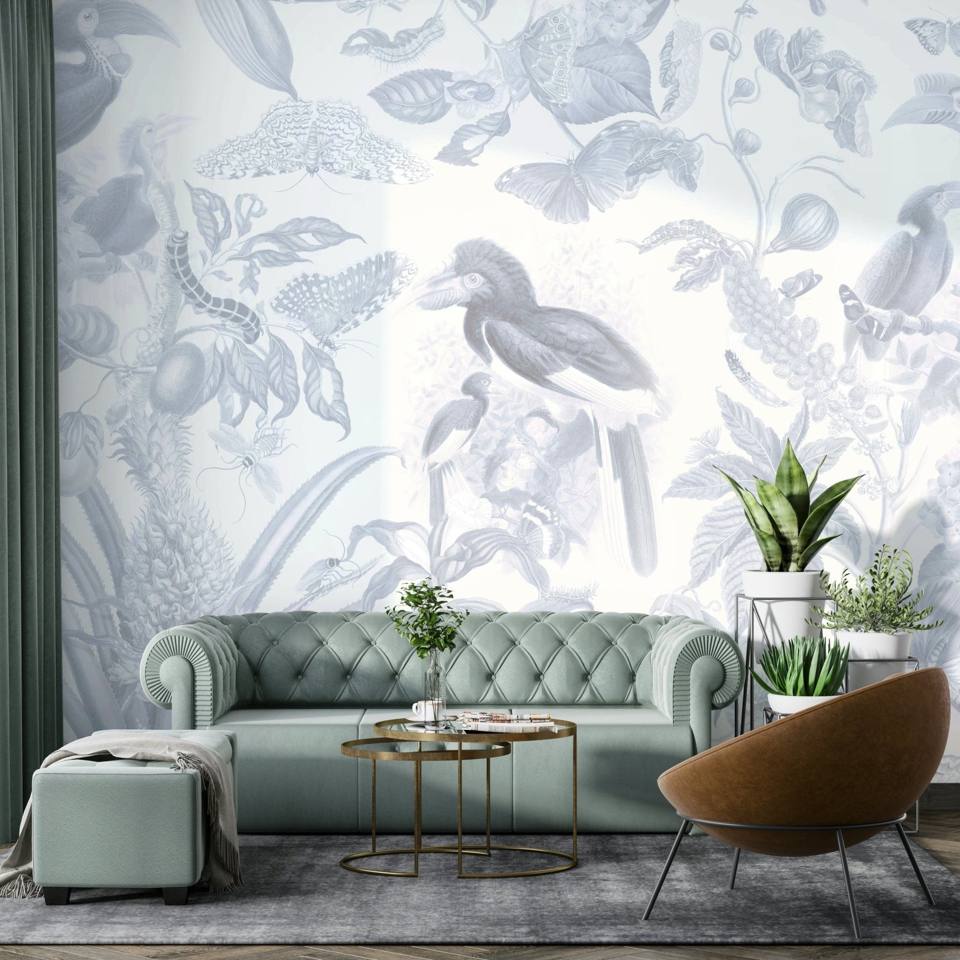 Exotic jungle animals wall art

