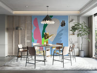 A classic light and shadow wallpaper for walls., GD5146