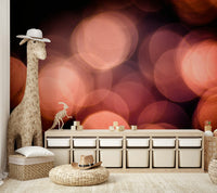 A contemplative light on water wallpaper mural for a feature wall.

