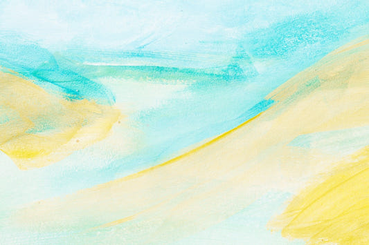 Watercolor Brushstrokes Wallpaper Mural