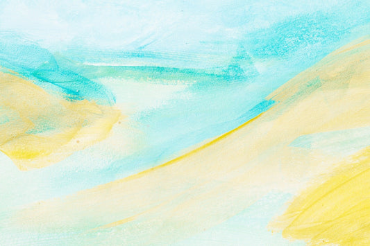 Watercolor Brushstrokes Wallpaper Mural