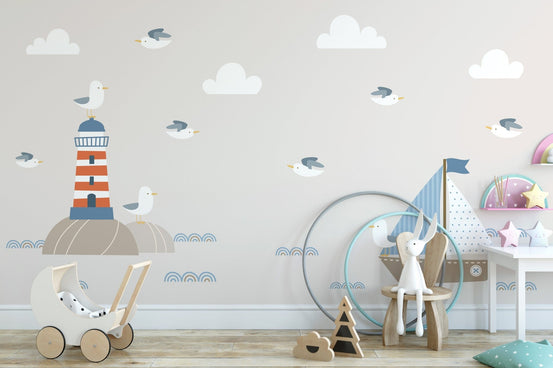 Peel and stick nursery wallpaper for kids A888