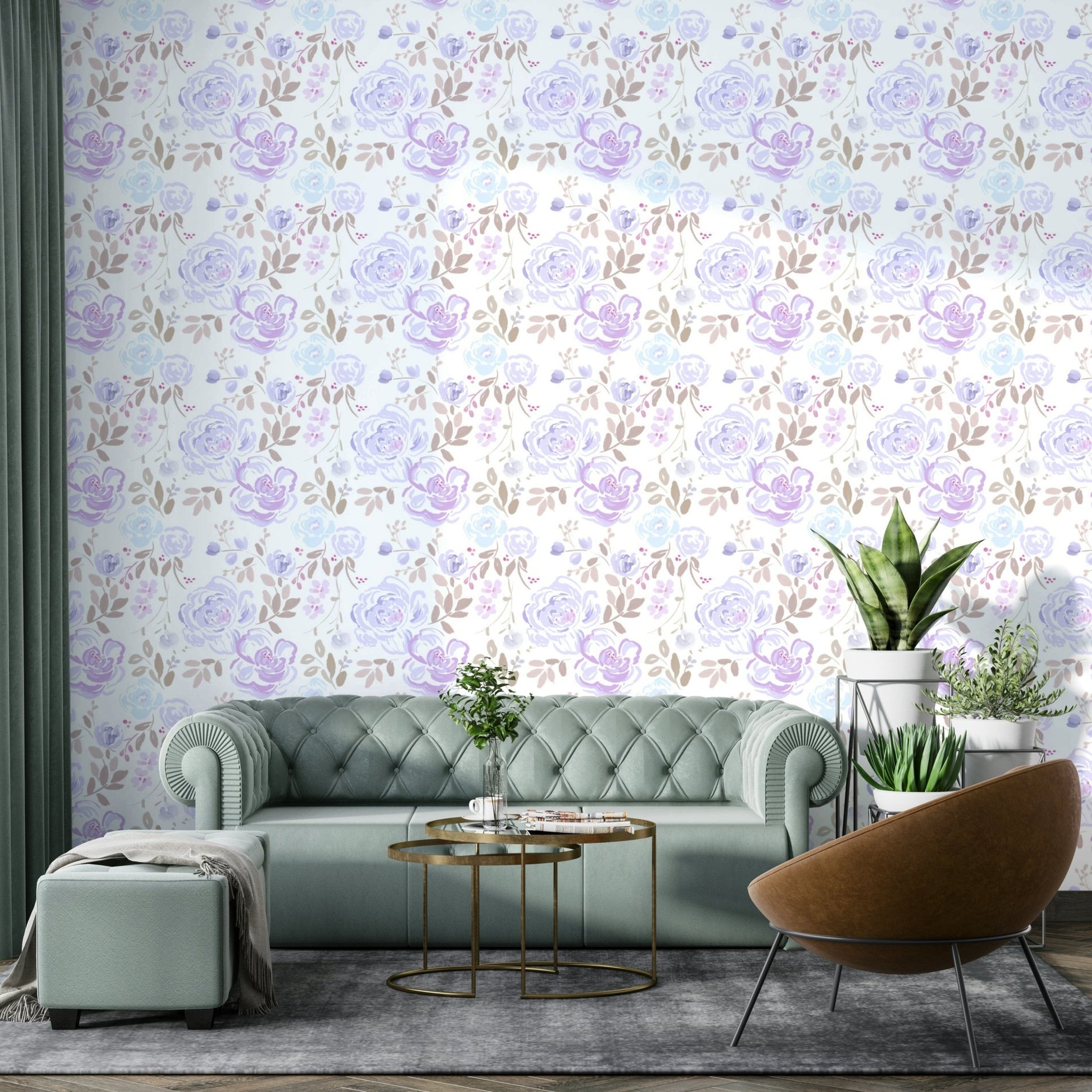Lilac Bloom Serenity Wallpaper⁠