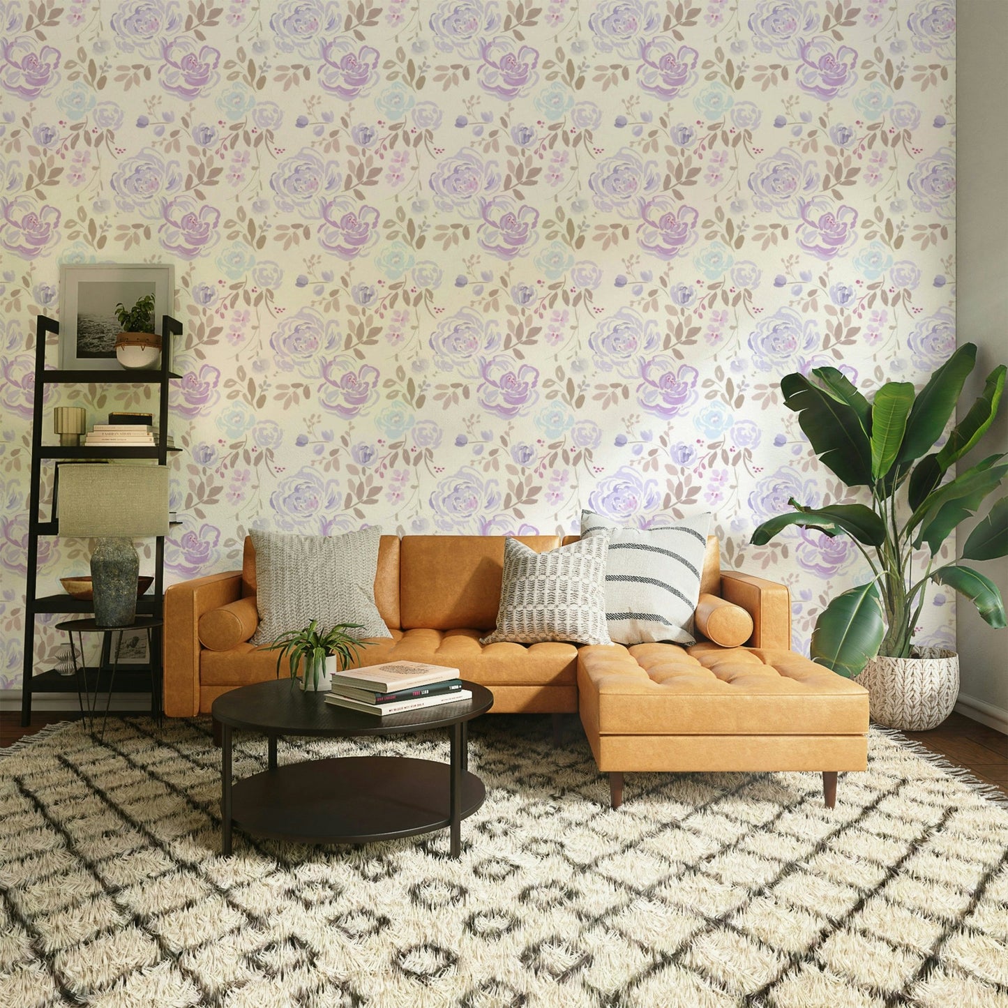 Lilac Bloom Serenity Wallpaper⁠