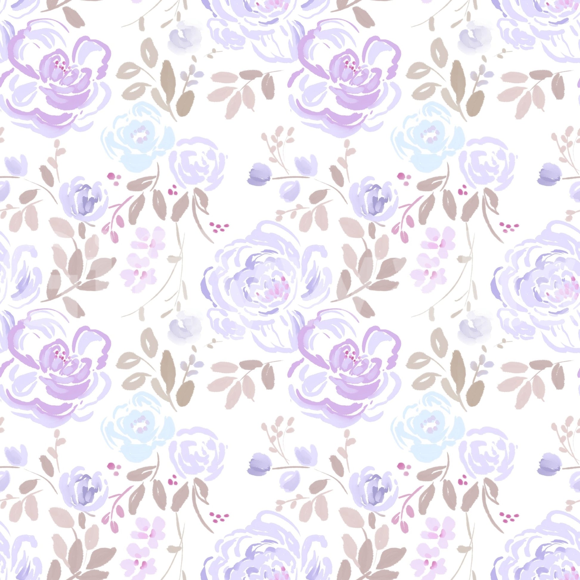 Lilac Bloom Serenity Wallpaper⁠