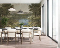 Lily Pond Serenity Wall Mural