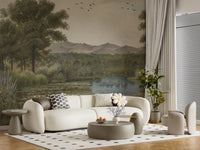 Lily Pond Serenity Wall Mural