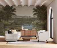 Lily Pond Serenity Wall Mural