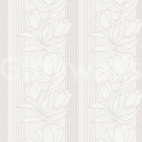 Aesthetic botanical wall mural for a minimalist guest room backdrop, GD8366
