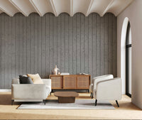 Close view of the authentic aged concrete texture in the Linear Concrete design., GD6121