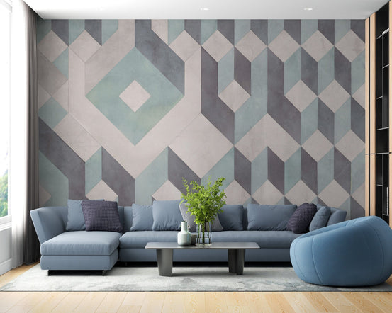 Linear Pattern Wallpaper Murals, A314