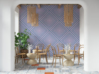 Elegant Rhythm stylish interior wallpaper with defined borders.
