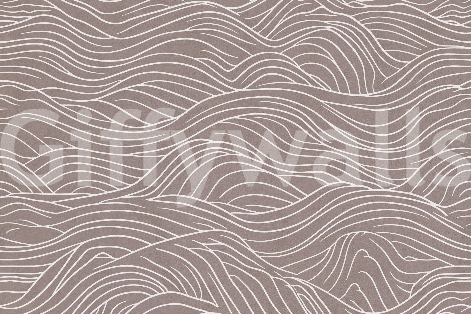 The style is a soft-focus illustration or a painterly design.

