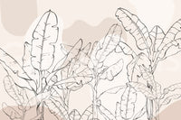 The design is non-realistic and interpretive.

