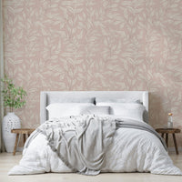 Calm botanical wall mural

