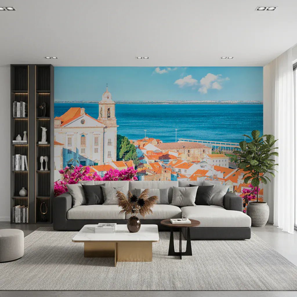 Lisbon View Wall Mural