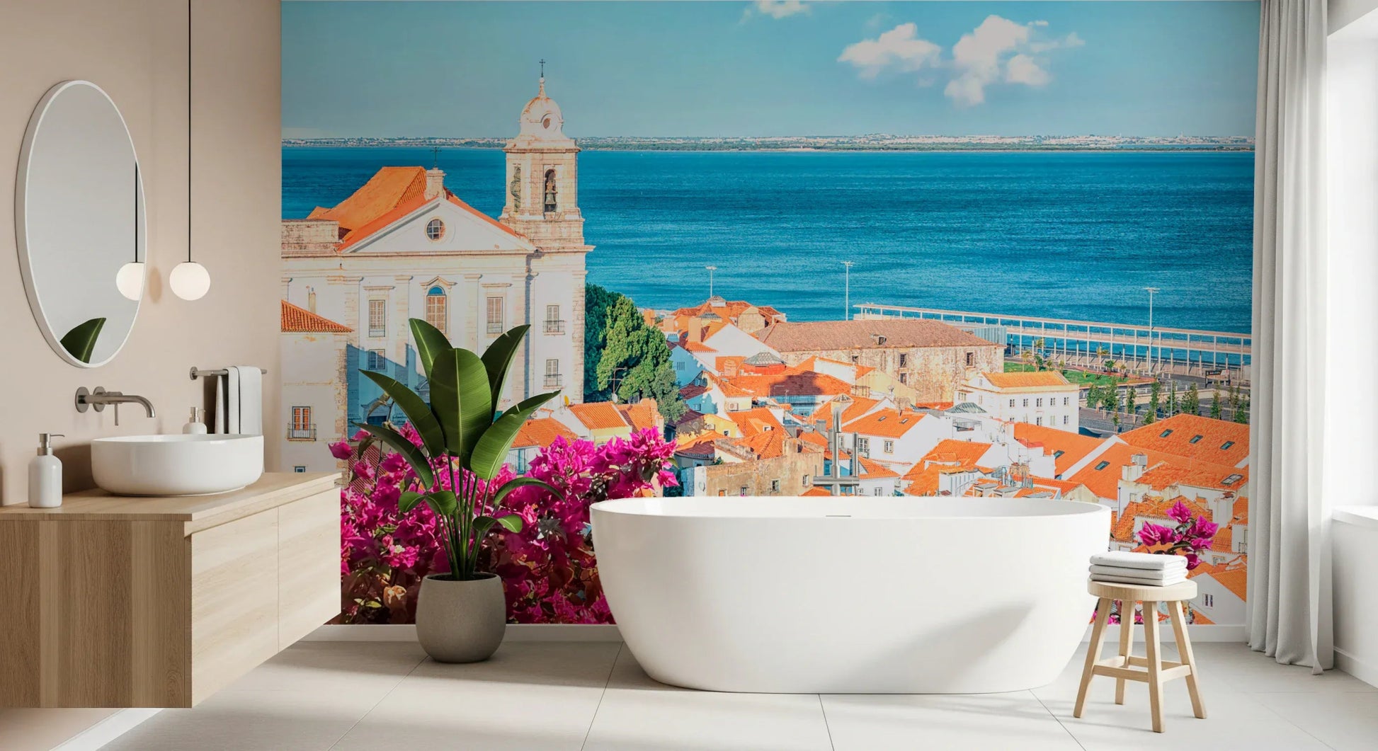 Lisbon View Wall Mural