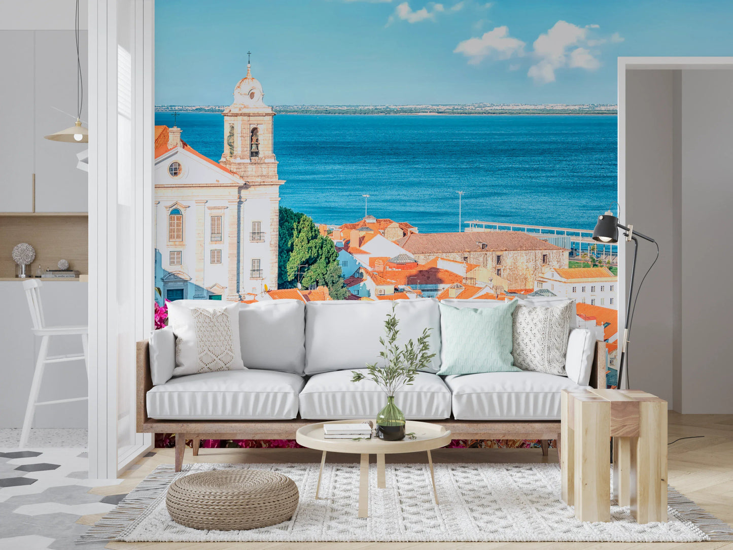 Lisbon View Wall Mural