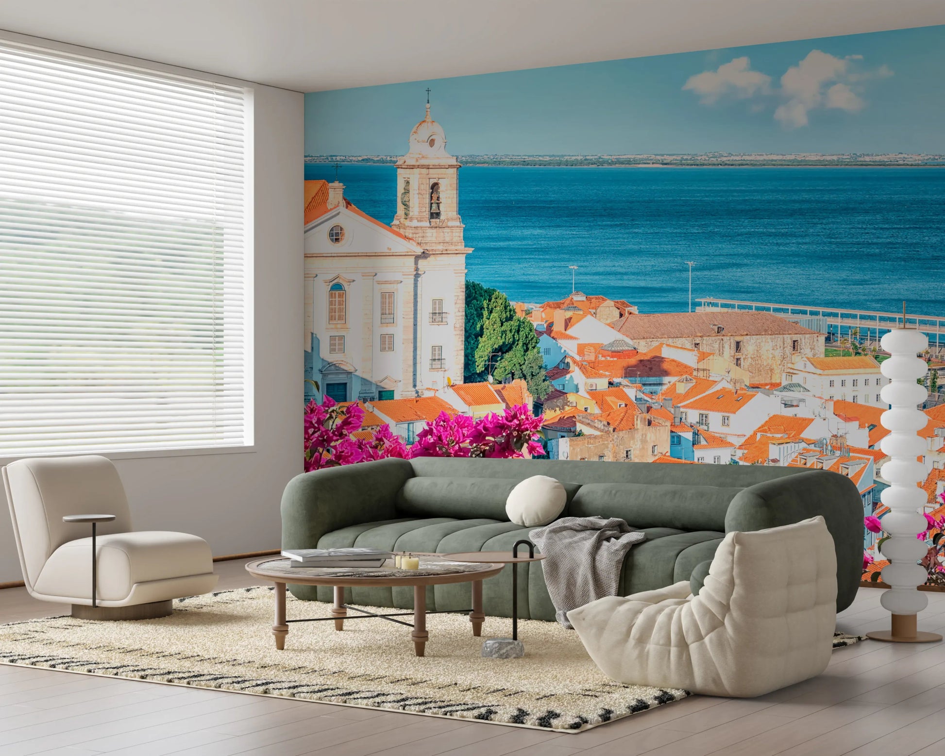 Lisbon View Wall Mural