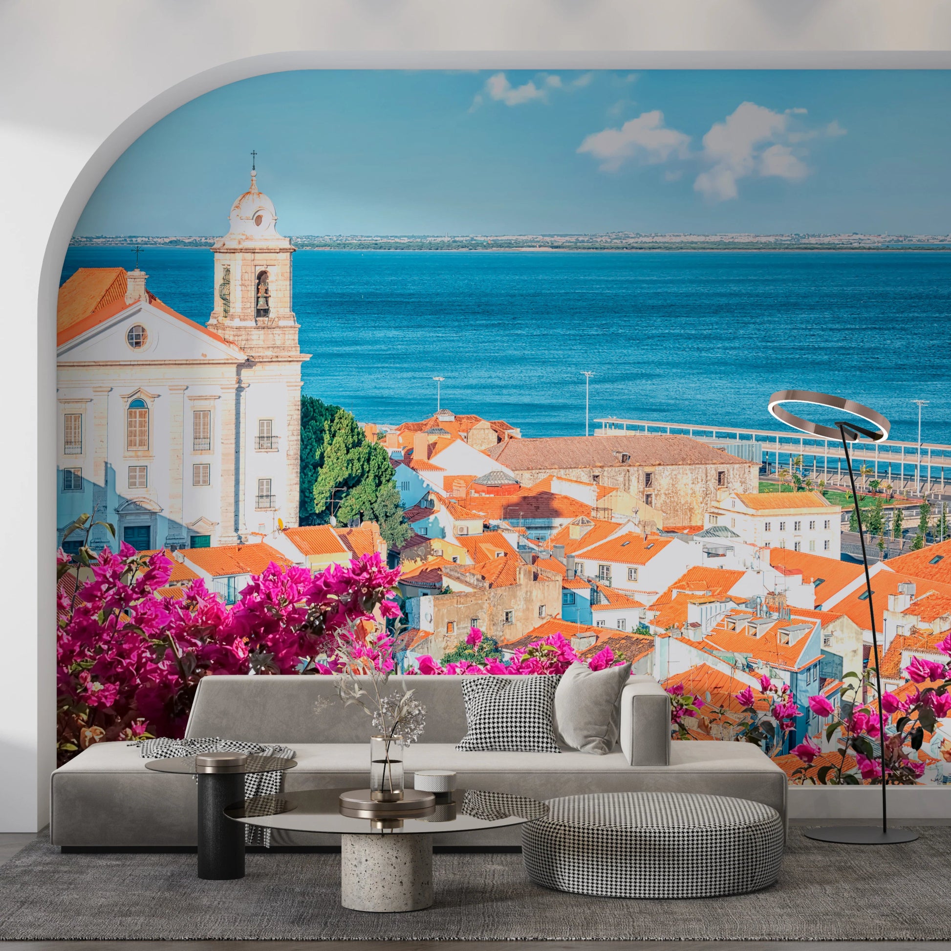 Lisbon View Wall Mural