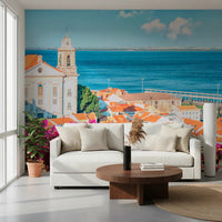 Lisbon View Wall Mural