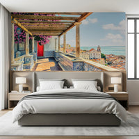 Lisbon Vista Bloom Wall Mural
