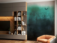 Features an artistic depiction of a family.
