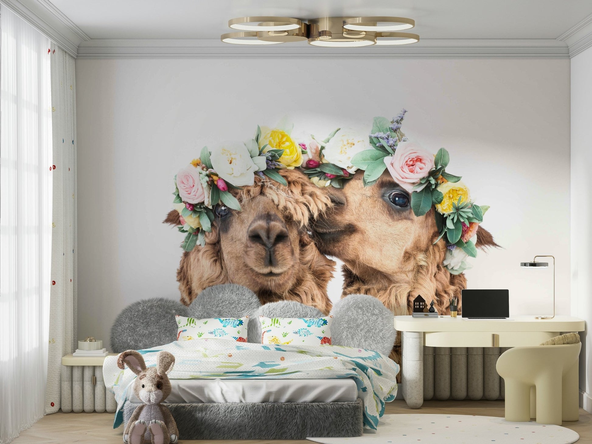 Wall decor evoking happiness and a love for animals. GD2937


