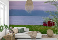 Northern atmosphere image, Lofoten Coastal Escape interior wall covering.