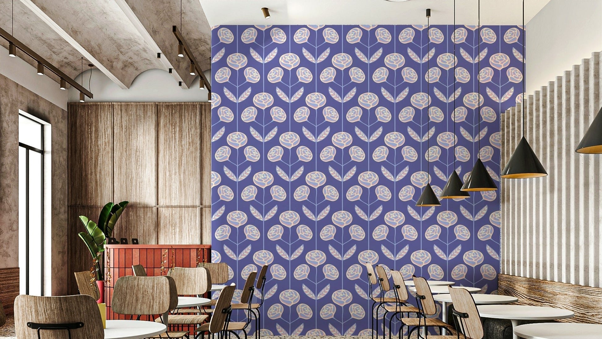 Artistic and elegant flower design.

