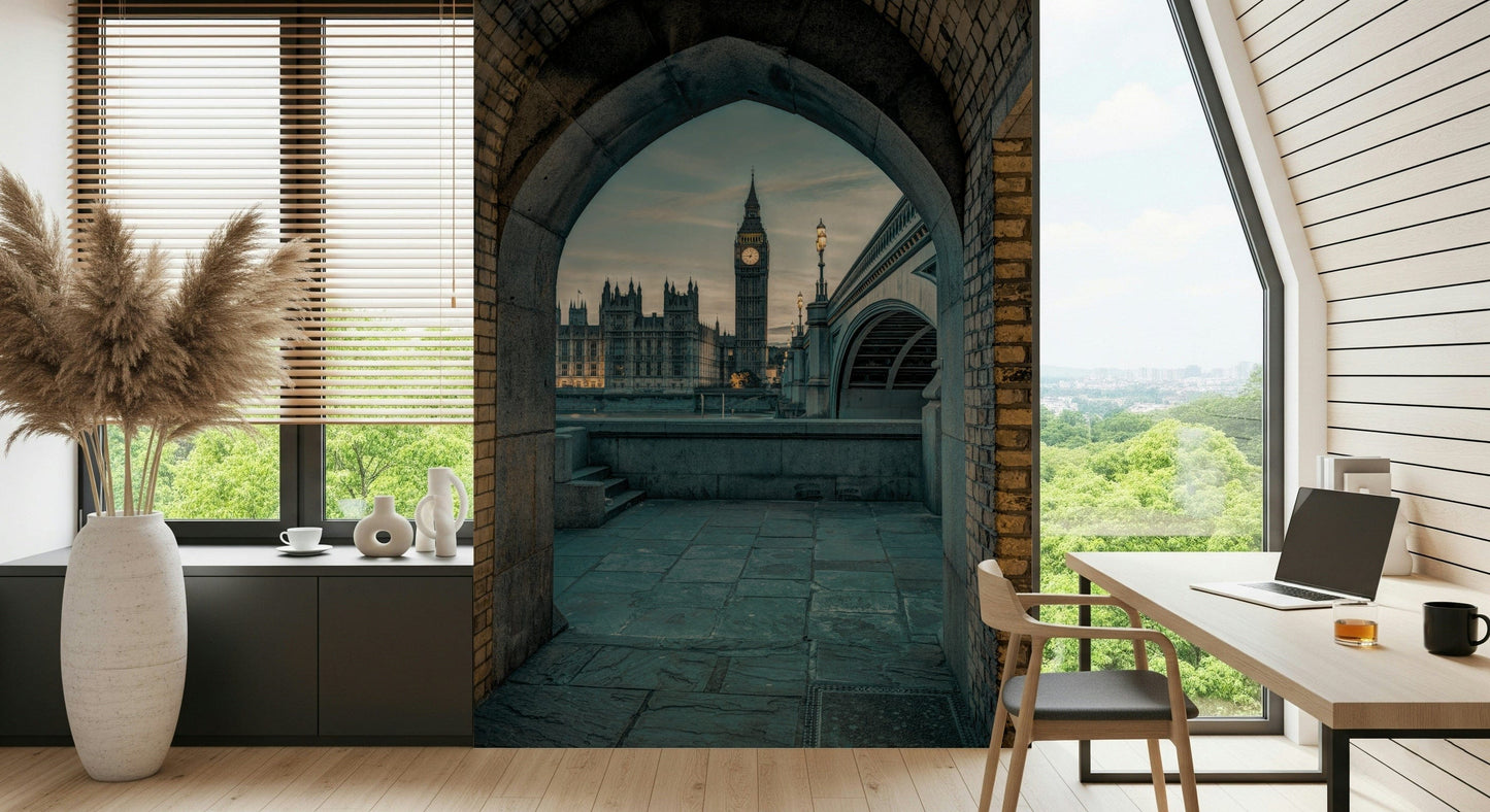 London Through Time Wall Mural
