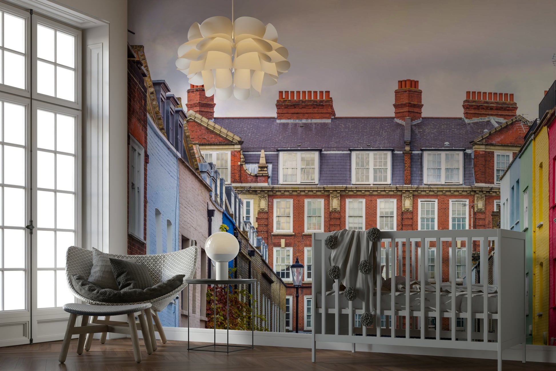 The design feels graceful and peaceful.

