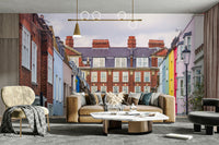 The London Eye and other city buildings are visible in the distance.

