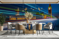 The image has a photorealistic or artistic style with motion blur.

