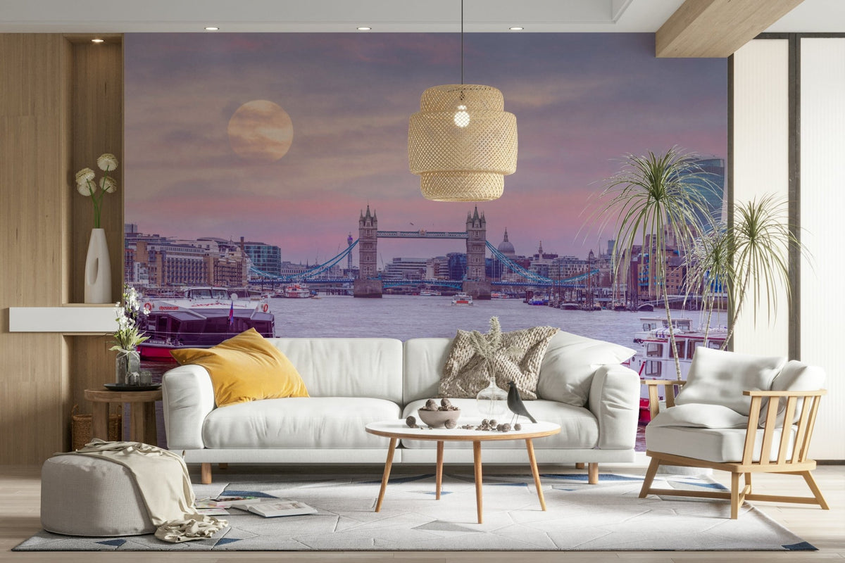 Panoramic view of River Thames in London. GD3027

