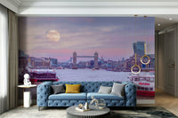 Sense of bustling energy and peaceful grandeur.

