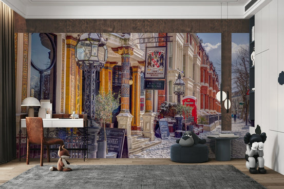 London cityscape in winter. GD3006

